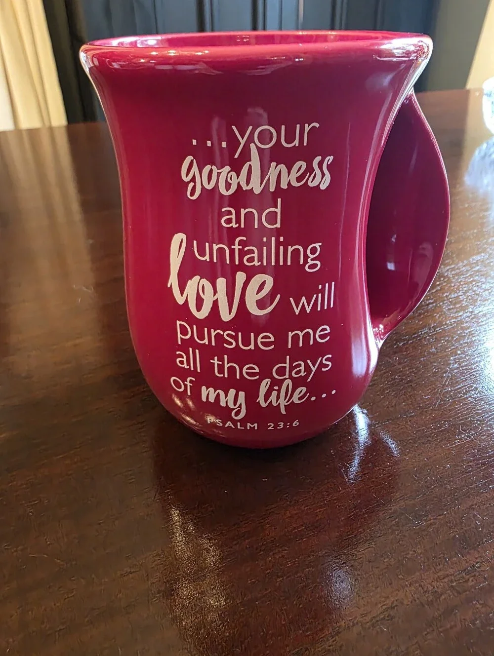 Loved Red Ceramic Mug - Lighthouse Home Accents
